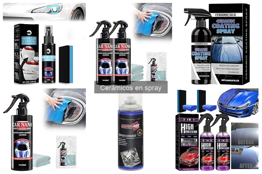 Cerámicos en spray vs. cerámicos líquidos: ¿cuál elegir?
