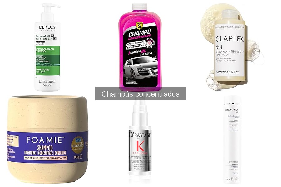 Champús concentrados para coches: colores y acabados adecuados