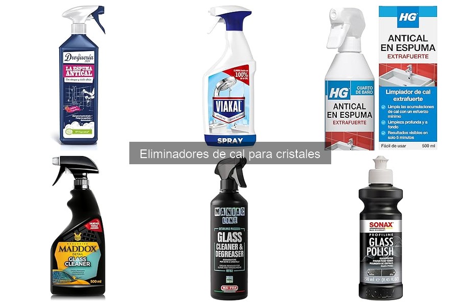 Checklist imprescindible para elegir un eliminador de cal para cristales