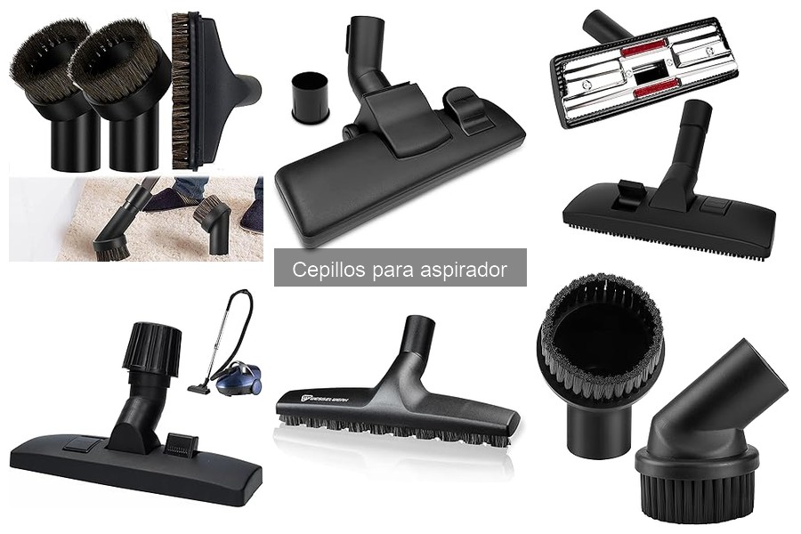 Cómo adaptar cepillos de aspirador a cada tipo de suciedad