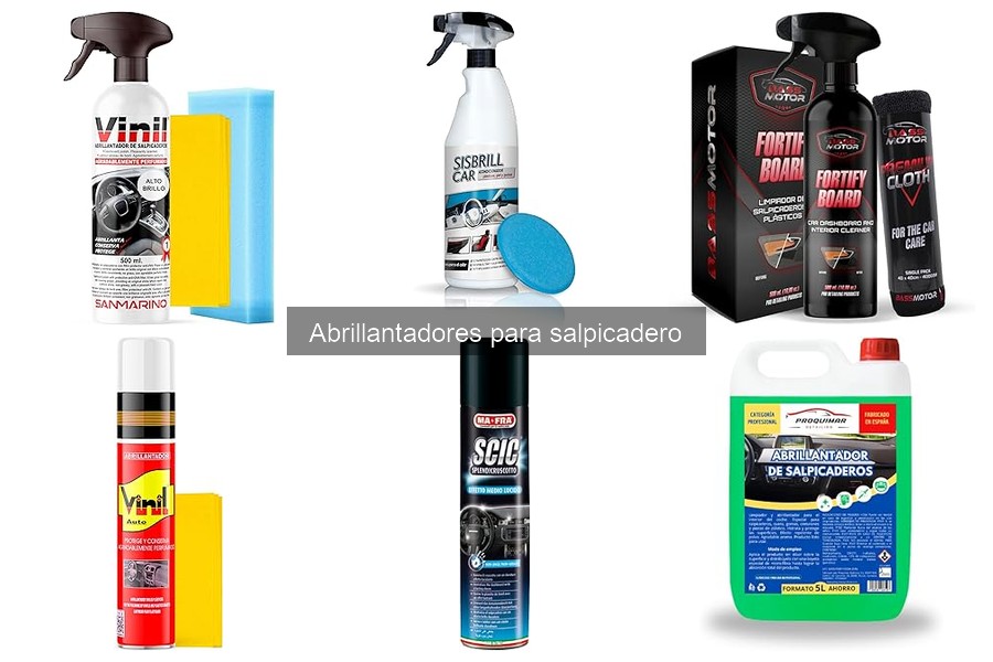 Cómo aplicar abrillantador para salpicadero correctamente