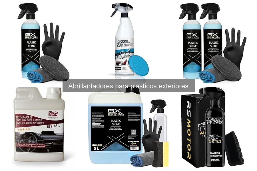 Cómo aplicar abrillantadores para plásticos exteriores