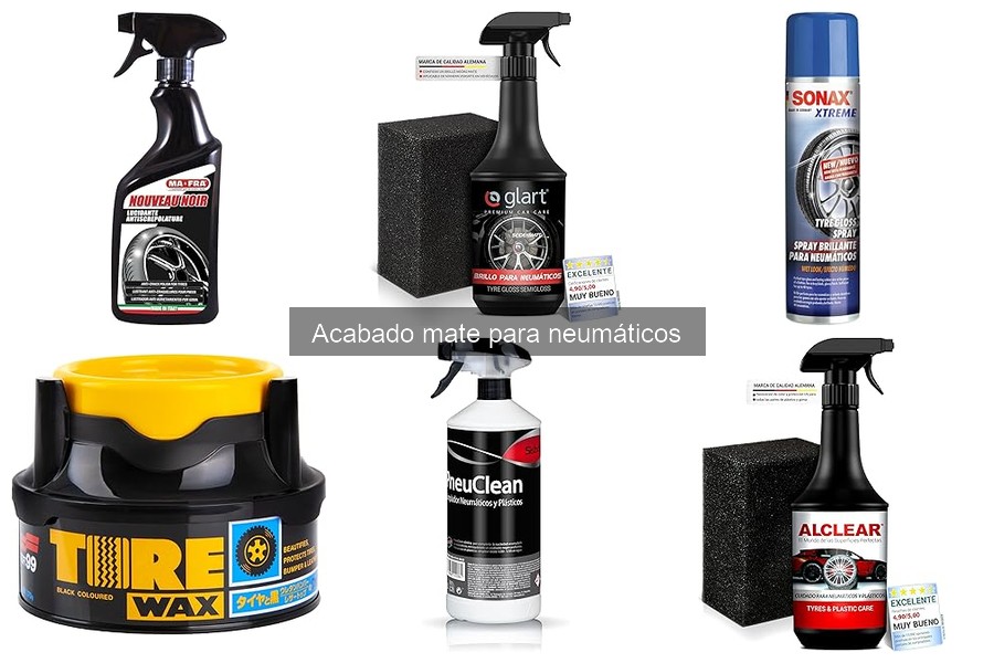 Cómo aplicar acabado mate a neumáticos: guía paso a paso
