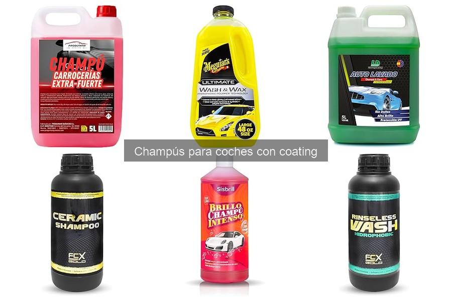 Cómo aplicar champús para coches con coating correctamente