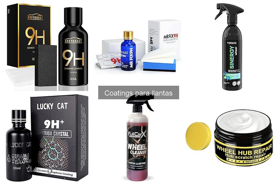 Cómo aplicar coatings para llantas de forma efectiva