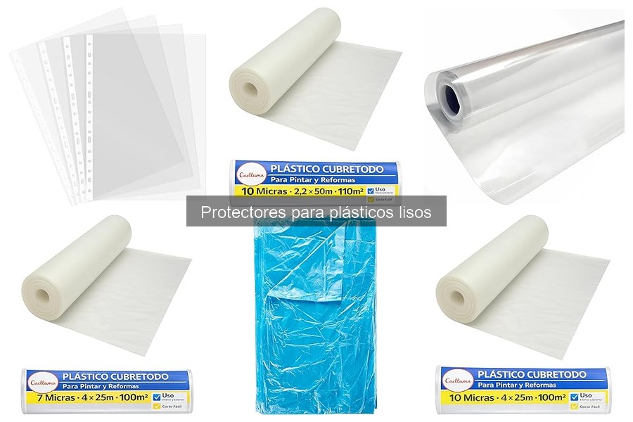 Cómo aplicar protectores para plásticos lisos correctamente