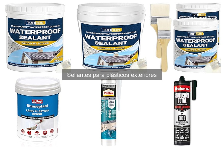 Cómo aplicar sellantes para plásticos exteriores correctamente