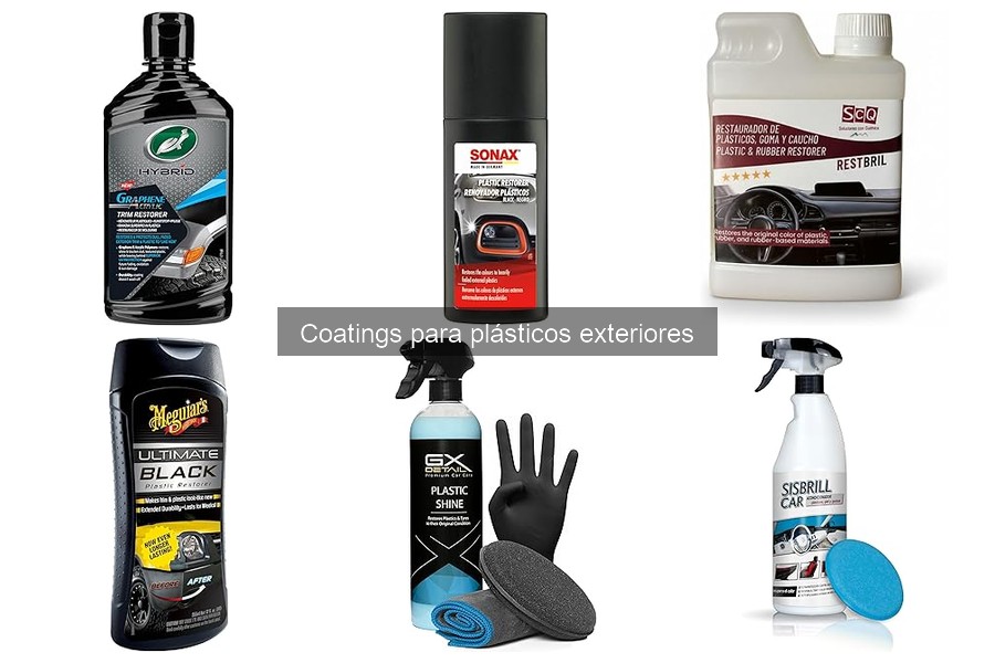 Cómo aplicar un coating en plásticos exteriores de tu coche