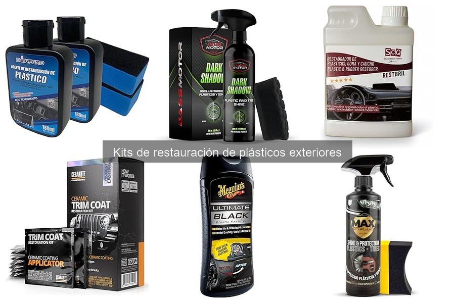 Cómo aplicar un kit de restauración de plásticos exteriores