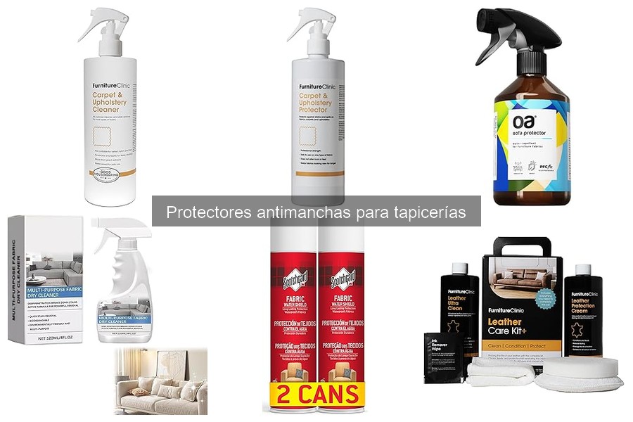 Cómo aplicar un protector antimanchas en tapicería de coche