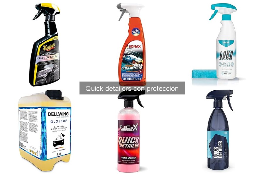 Cómo aplicar un quick detailer con protección correctamente