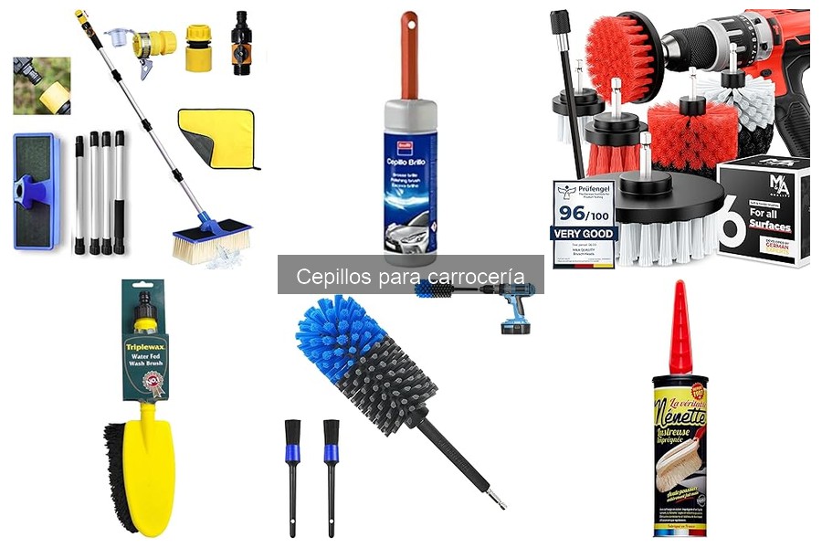 Cómo Elegir el Cepillo Ideal para la Carrocería de tu Coche
