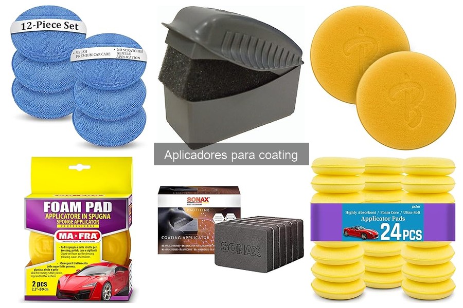 Cómo elegir el mejor aplicador para coating del coche