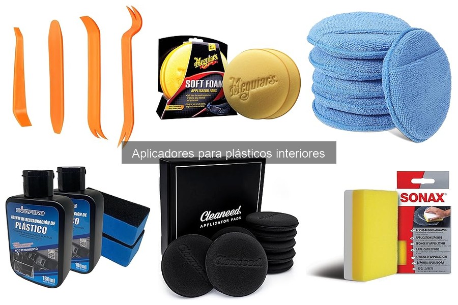 Cómo elegir el mejor aplicador para plásticos interiores