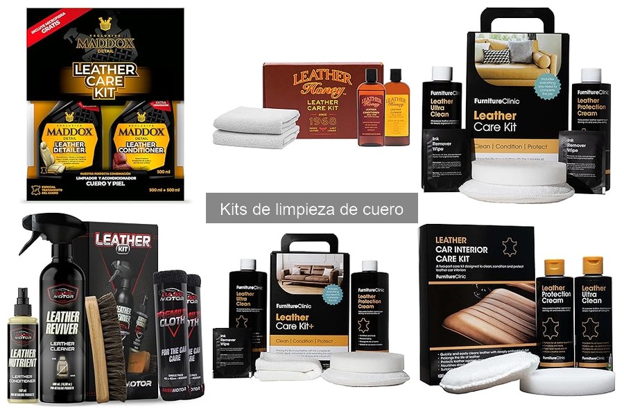 Cómo elegir el mejor kit de limpieza de cuero