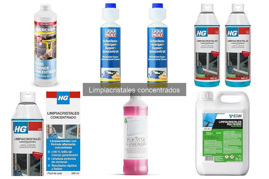 Cómo elegir el mejor limpiacristales concentrado para tu coche