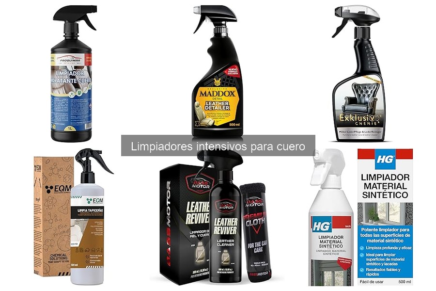 Cómo elegir el mejor limpiador intensivo para cuero