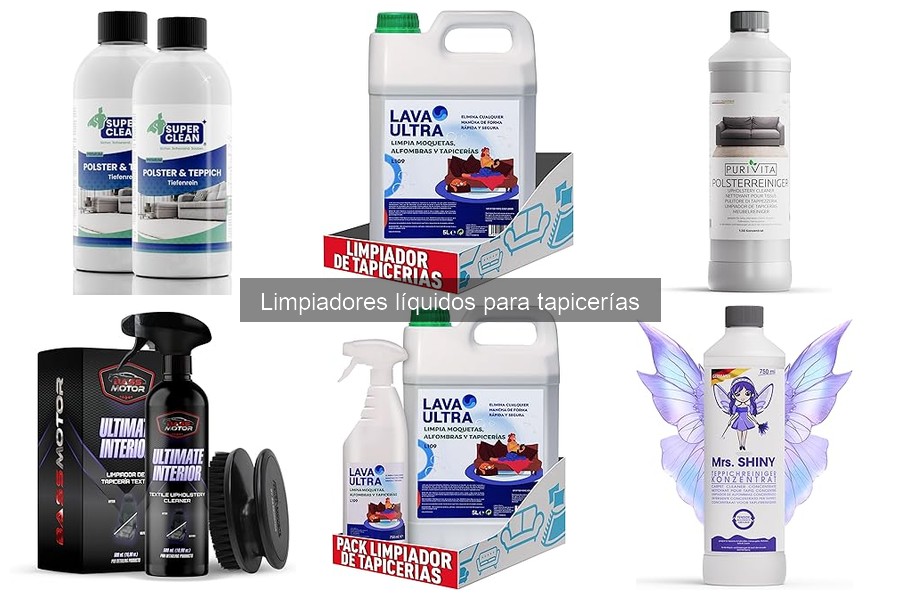 Cómo elegir el mejor limpiador líquido para tapicerías