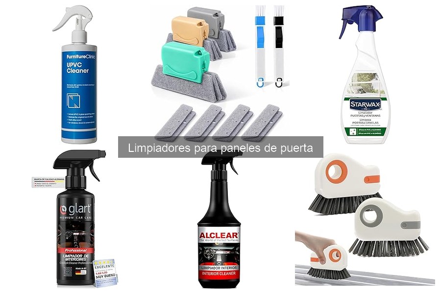 Cómo elegir el mejor limpiador para paneles de puerta