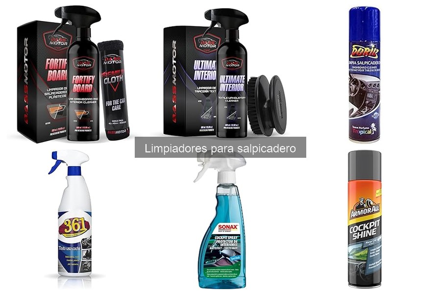 Cómo elegir el mejor limpiador para salpicadero del coche