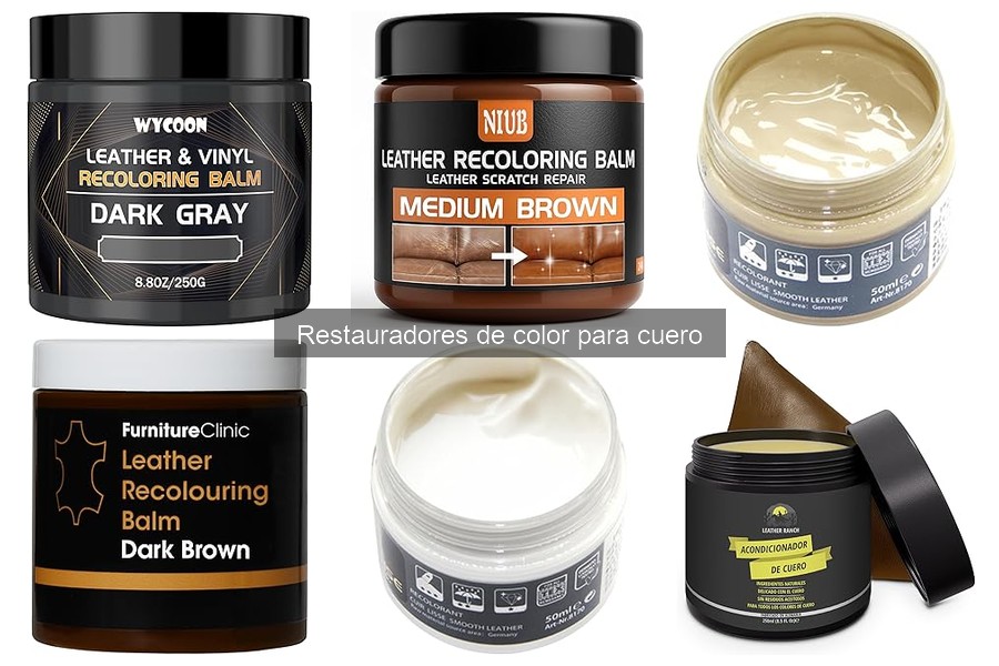 Cómo elegir el mejor restaurador de color para cuero