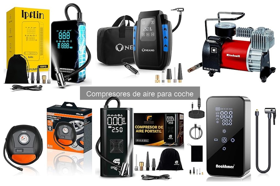 Cómo elegir el tamaño ideal de un compresor de aire para coche