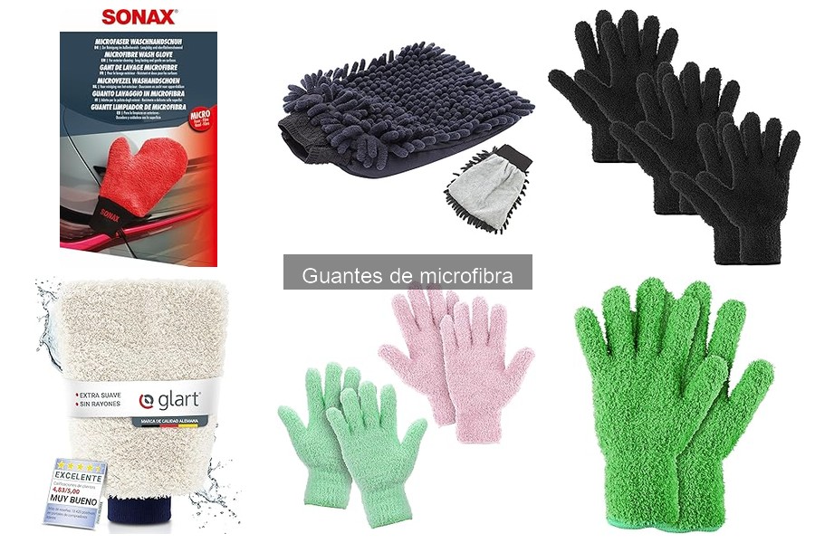 Cómo elegir guantes de microfibra para lavar tu coche