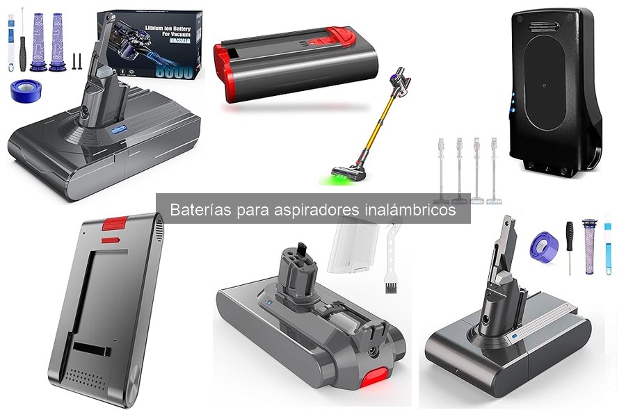 Cómo elegir la batería ideal para tu aspirador inalámbrico