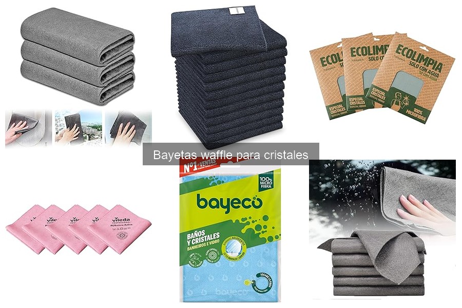 Cómo elegir la mejor bayeta waffle para cristales