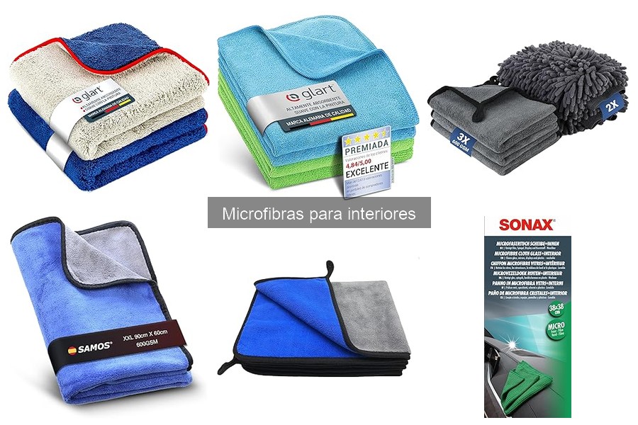 Cómo elegir la mejor microfibra para interiores de coche