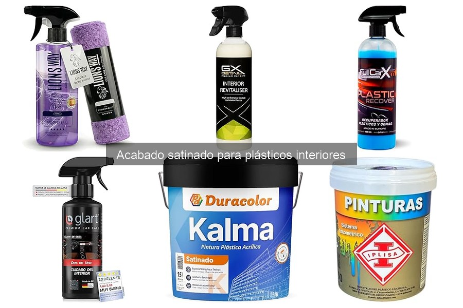 Cómo evitar el desgaste del acabado satinado en plásticos interiores