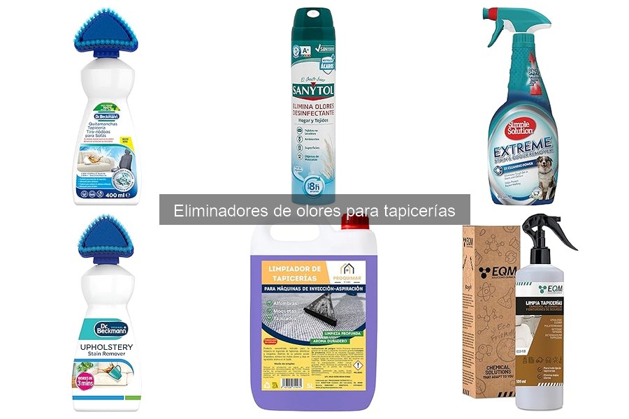 Cómo funcionan los eliminadores de olores para tapicerías