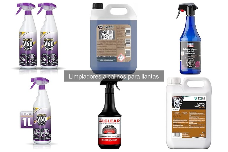Cómo hacer un limpiador alcalino casero para llantas