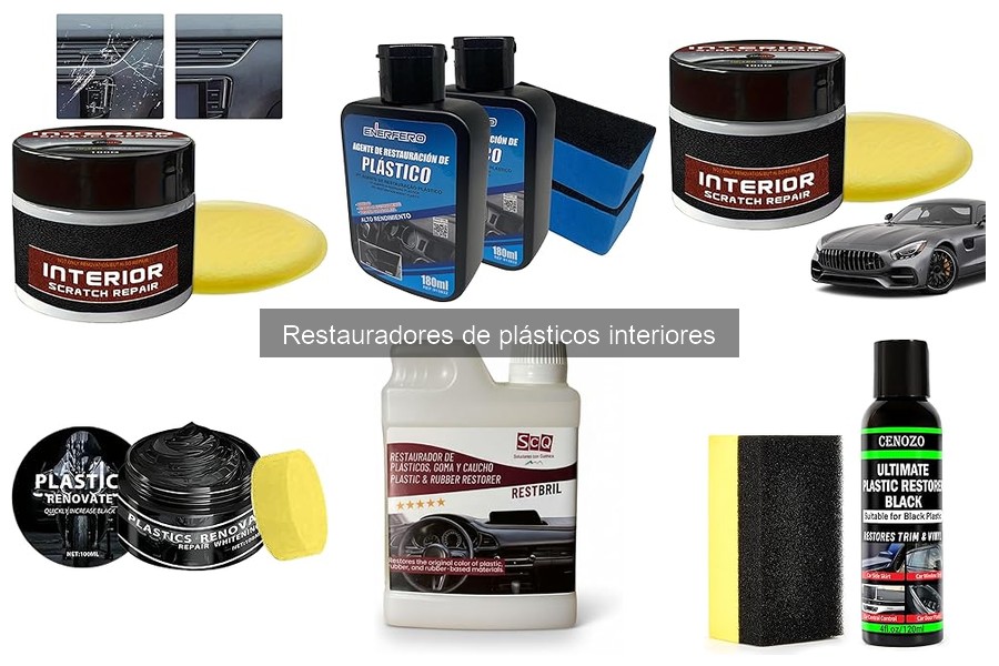 Cómo mantener plásticos interiores tras restauradores de coches
