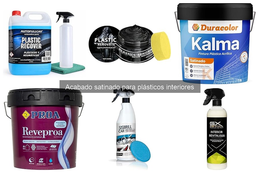 Cómo remover acabado satinado de plásticos interiores