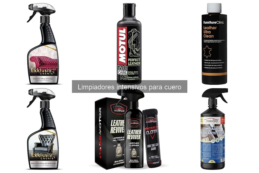 Cómo reparar daños en el cuero por limpiadores intensivos