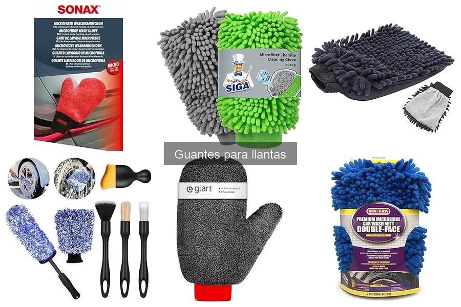 Cómo usar correctamente los guantes para llantas