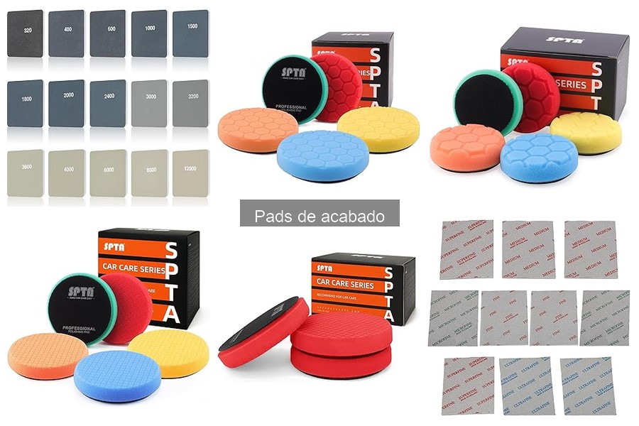 Cómo usar correctamente los pads de acabado en tu coche