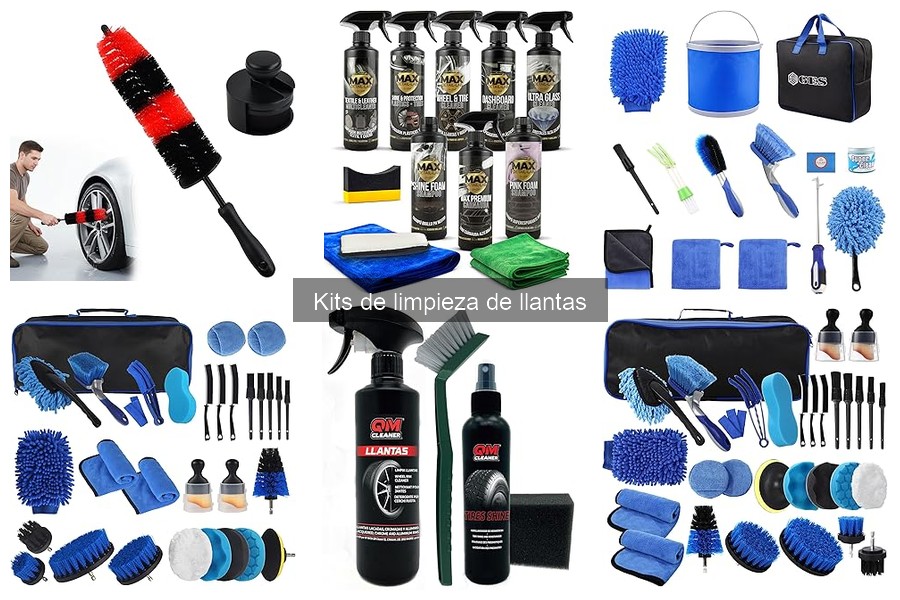 Cómo usar correctamente un kit de limpieza de llantas