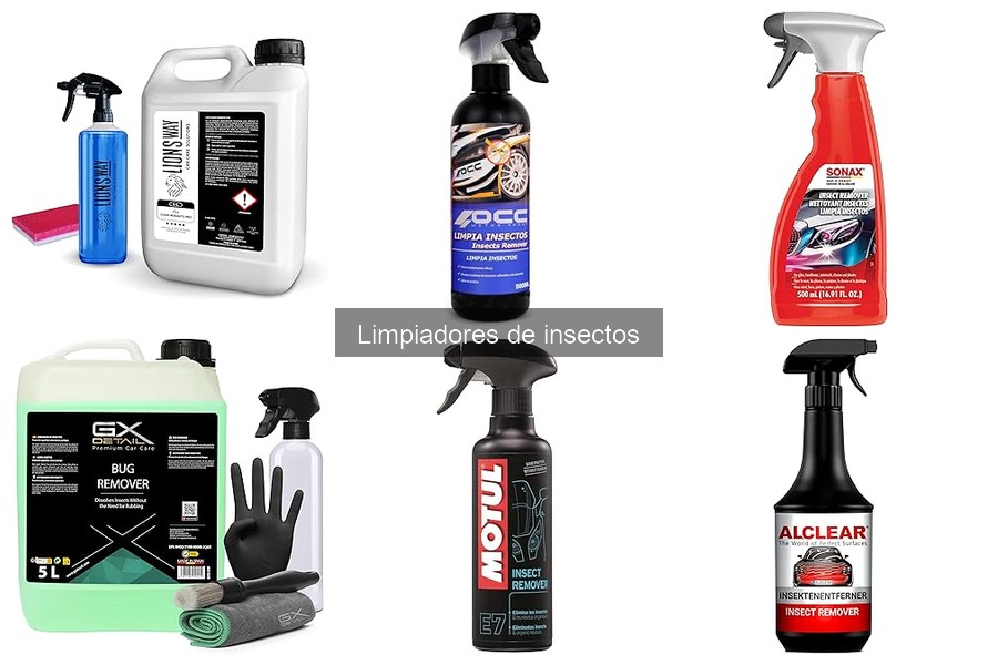 Cómo usar limpiadores de insectos para tu coche eficazmente