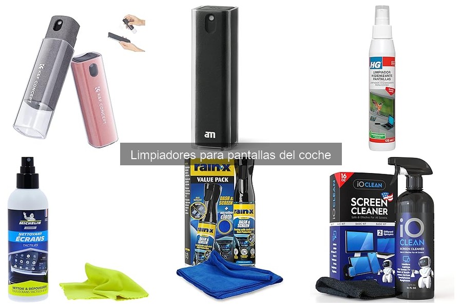 Cómo usar limpiadores para pantallas del coche correctamente