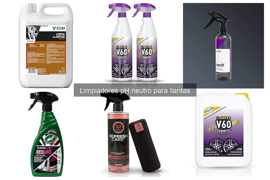 Cómo usar limpiadores pH neutro para llantas de forma efectiva