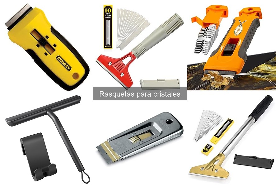 Cómo usar rasquetas para cristales de forma correcta