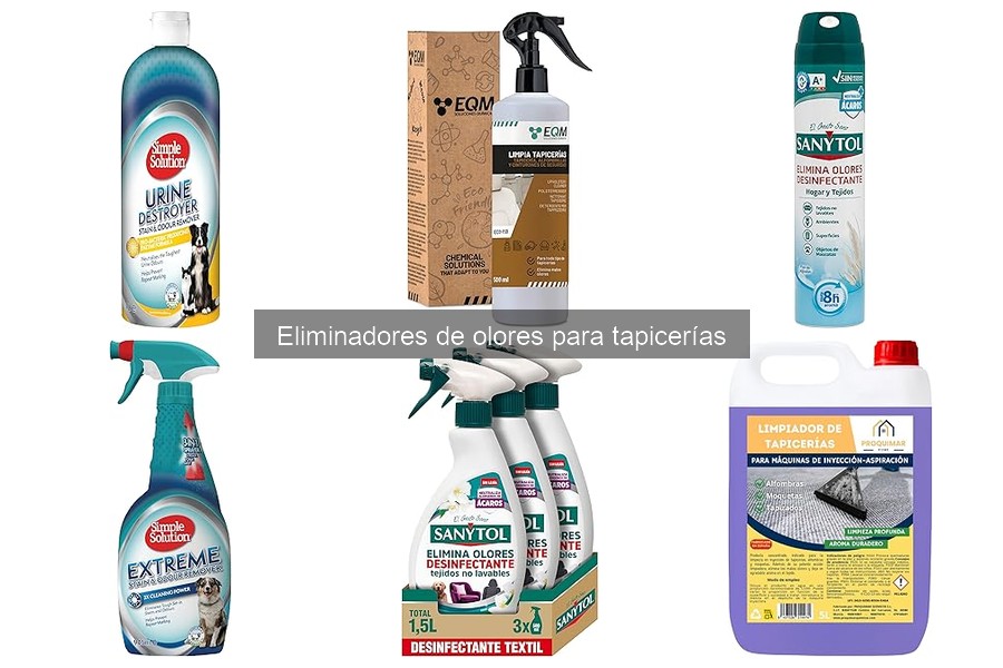 Cómo usar un eliminador de olores para tapicerías eficazmente