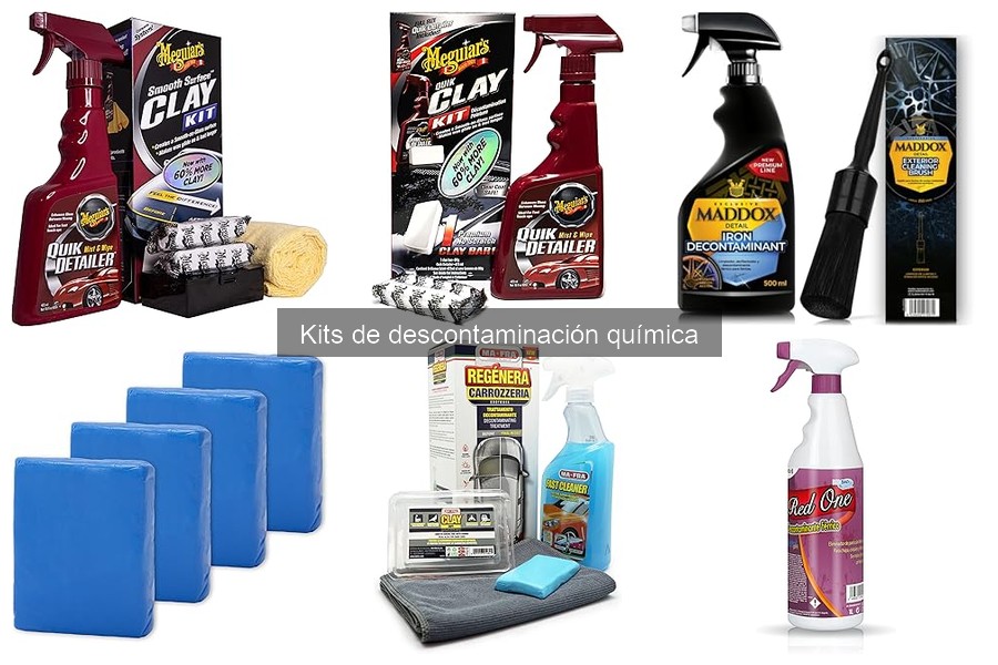 Cómo usar un kit de descontaminación química para tu coche