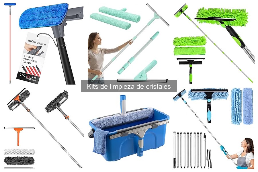 Cómo usar un kit de limpieza de cristales de forma efectiva