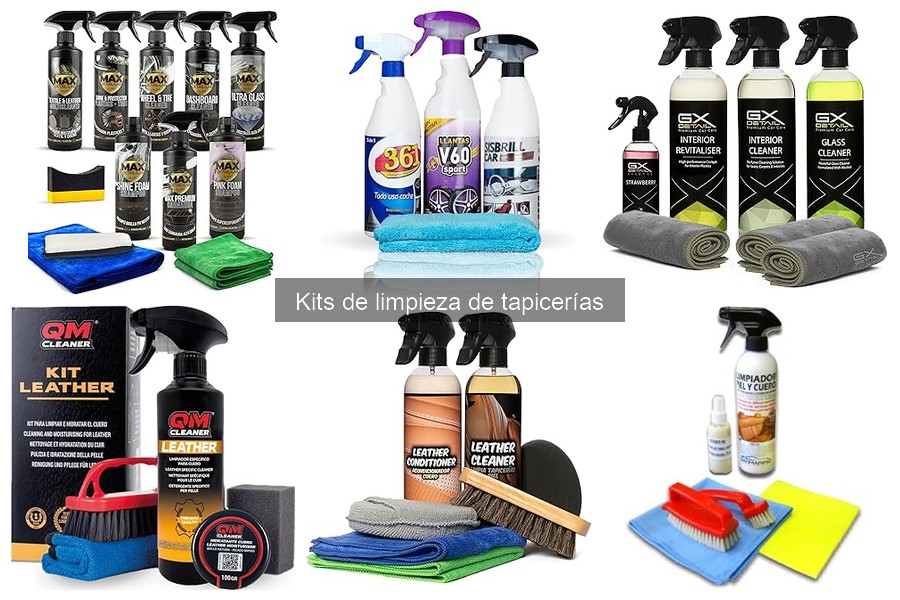 Cómo usar un kit de limpieza de tapicerías en tu coche