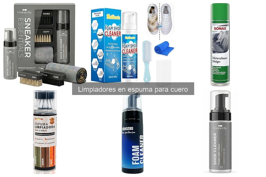 Cómo usar un limpiador en espuma para cuero correctamente