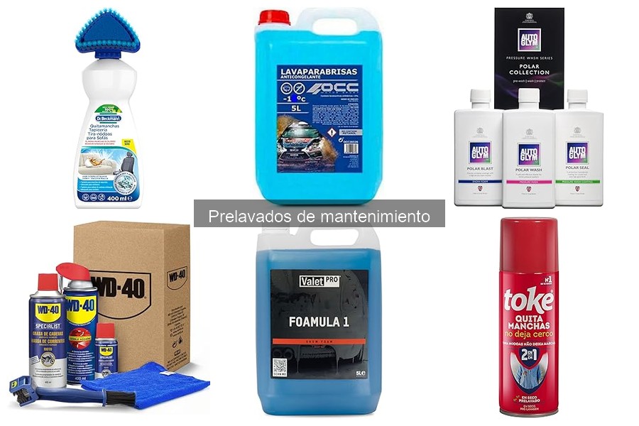 Cómo usar un prelavado de mantenimiento correctamente