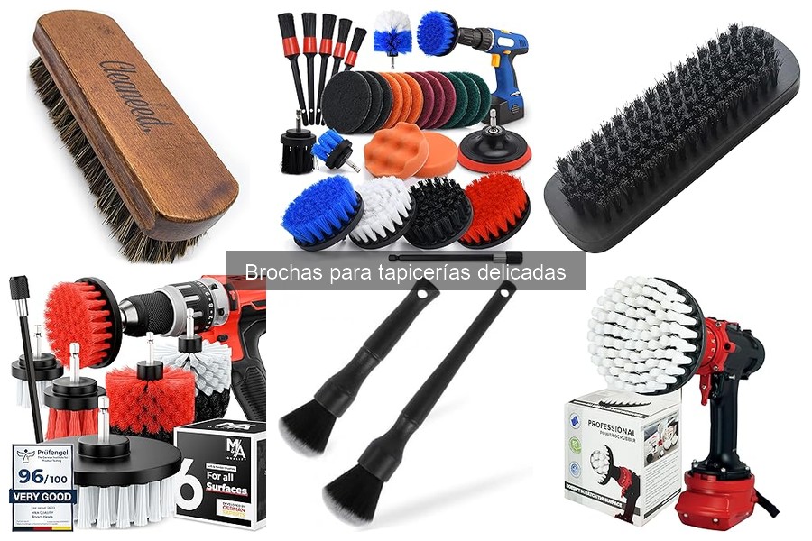 Cómo utilizar brochas en tapicerías delicadas